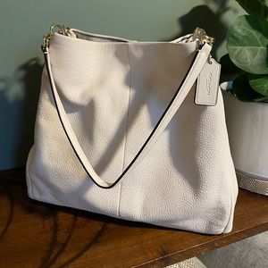 White Coach Bag NWT